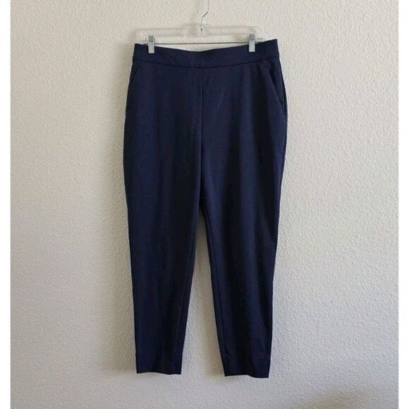 Ministry of Supply Women Kinetic Pants Blue Size 12 Pull On Elastic Waist Jogger - Picture 11 of 11